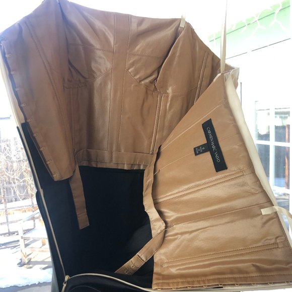 SALE!!! Vintage Carmen Marc Valvo Dress Sz 6 - Picture 6 of 8